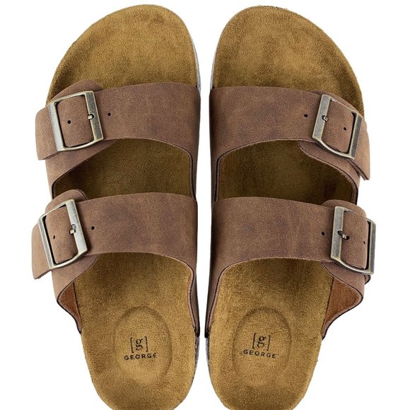 george mens flip flops